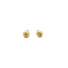 A captivating blend of ancient symbolism and modern elegance. At its center, a 2mm salt and pepper diamond is flush-set, adding an ethereal sparkle that catches the light with every movement. The Evil Eye Stud in 18kt Gold is designed for versatility, perfect for everyday wear or special occasions.