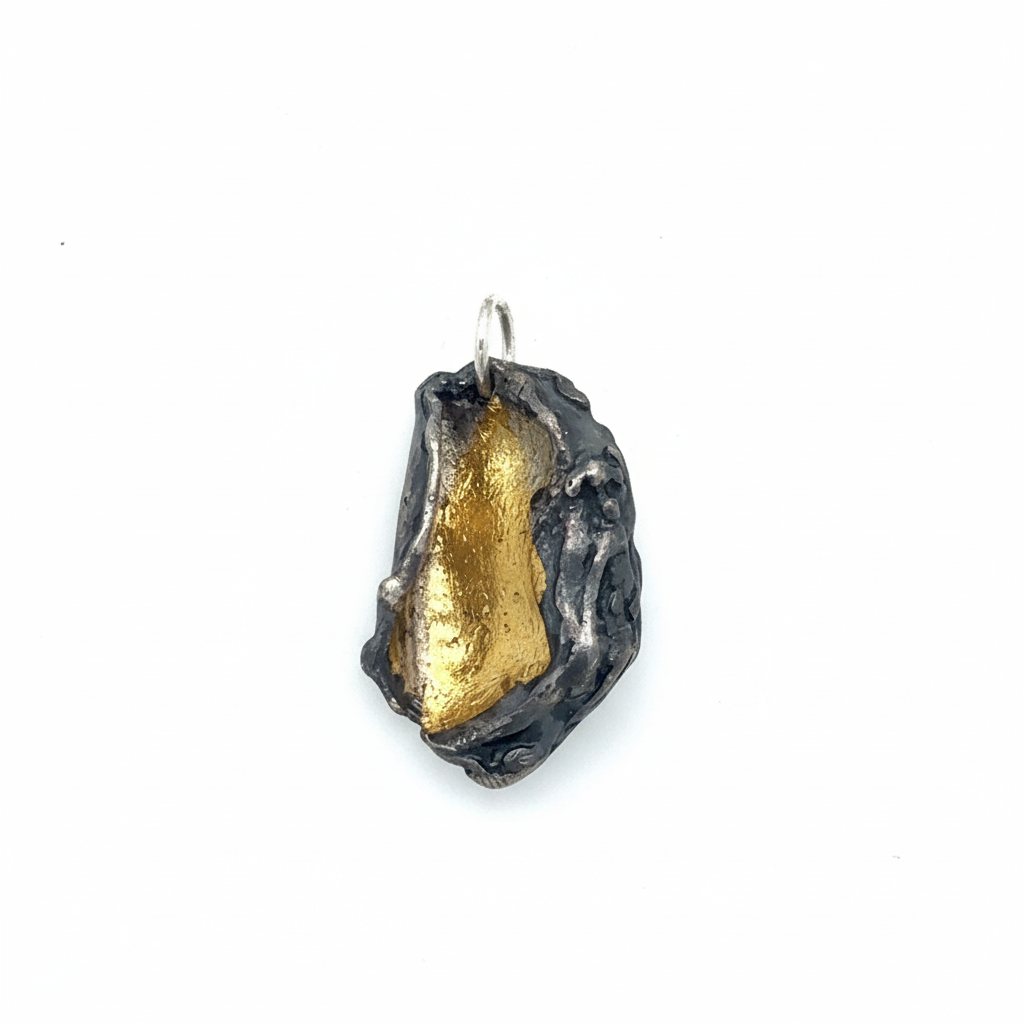 Gratitude Talisman takes form in wings — hand-forged to capture the beauty of expansion. Each curve and texture reflects the truth that appreciation is what allows us to rise. When we open our hearts to what is, we find the strength to move with grace, to fly even after the fall.
 
Worn close to your heart, it’s a reminder that every experience — even the imperfect ones — carries a gift.
Gratitude is not an ending, but a beginning.