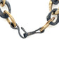 Close up of clasp on Illumina Link Necklace