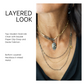 Layered Necklace in Mixed Metal