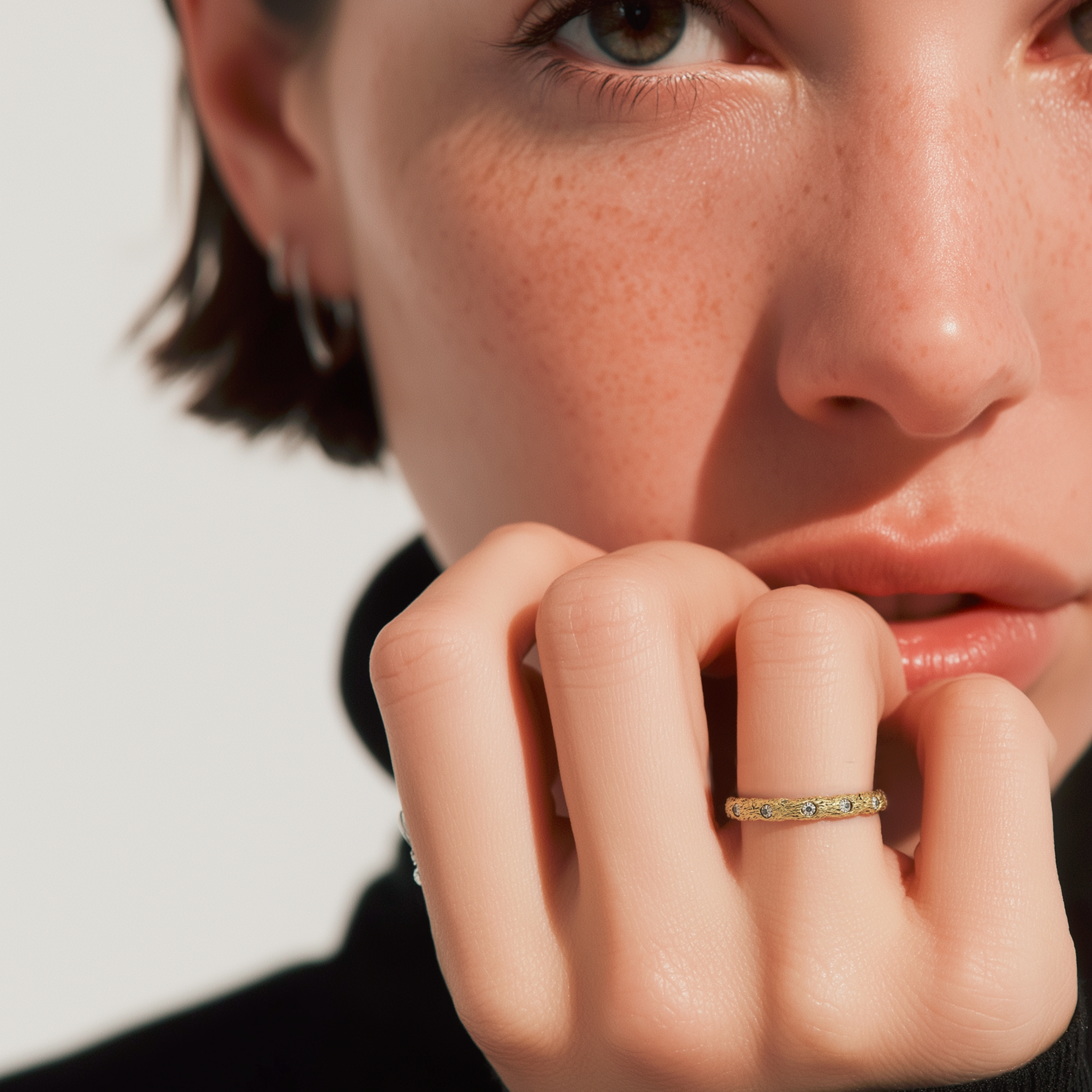 Mushin Ring on Model 