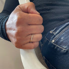 Mushin Ring on person up close