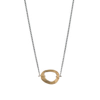 The Skipping Stones Simple Necklace in Bronze is the essential necklace to layer or wear solo for an effortless style. 