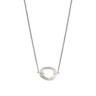 The Silver Skipping Stones Simple Necklace is the essential necklace perfect for layering or wearing on its own. 