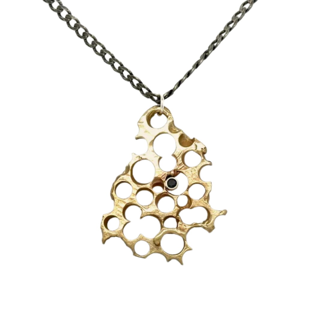 The Colony Pendant Necklace from the Hive Collection 