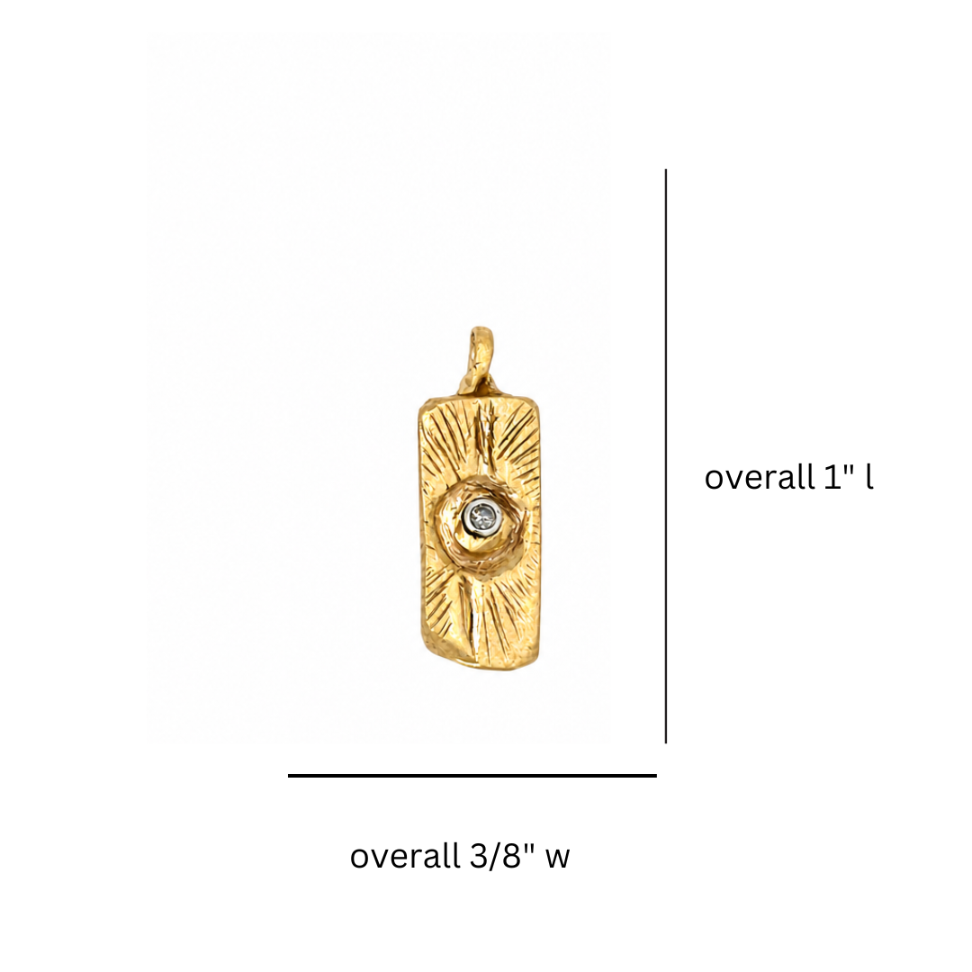 Measurements of the Passage Talisman Pendant