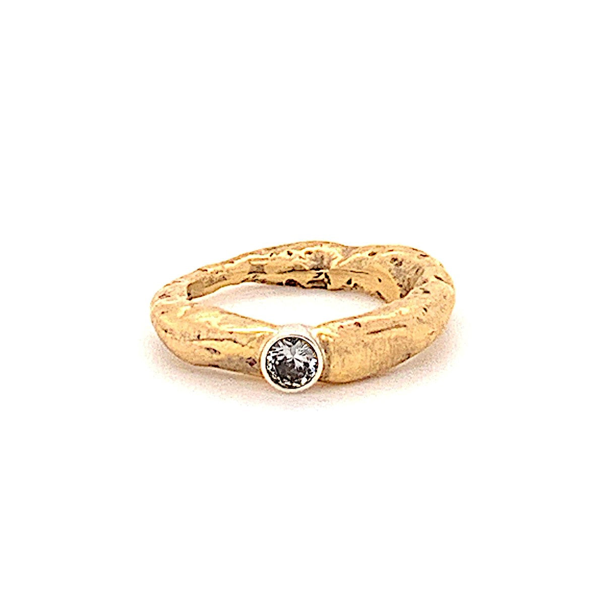 The Devotion Ring was designed for your life's journey in a beautiful and meaningful way. Made to celebrate the soul connection you have with yourself and with others. Each Devotion Ring is meticulously crafted with wabi-sabi intention, using only the finest precious metals and diamonds.