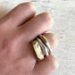 Solar Terrain Ring in Bronze