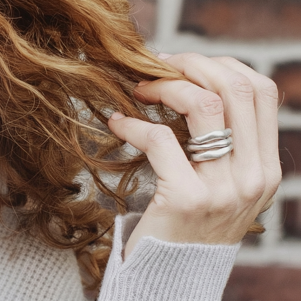 There's an ease you feel when you put on the Alchemist Ring Stack. It's like putting on the jeans you've had forever & will never part with. Each Ring is meticulously crafted with wabi-sabi intention, using only the finest precious metals. We use the ancient lost wax casting technique imbuing it with its own character and soulful imperfections that make it truly one of a kind. 