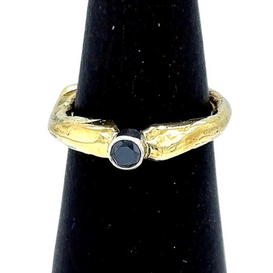 The Devotion Ring was designed for your life's journey in a beautiful and meaningful way. Made to celebrate the soul connection you have with yourself and with others. Each Devotion Ring is meticulously crafted with wabi-sabi intention, using only the finest precious metals and diamonds.