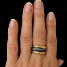 Alchemist Ring Stack Combo 3 on persons hand