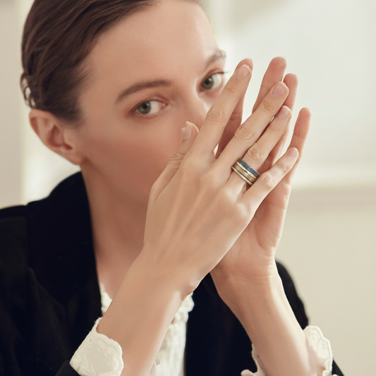 Elemental Harmony Ring Stack on Model