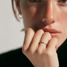 Ritual Noir Ring on a Model