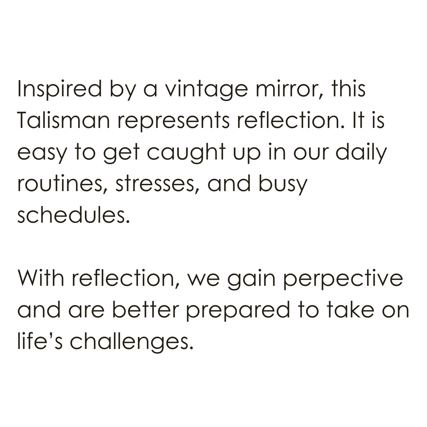 Reflection Talisman Earring