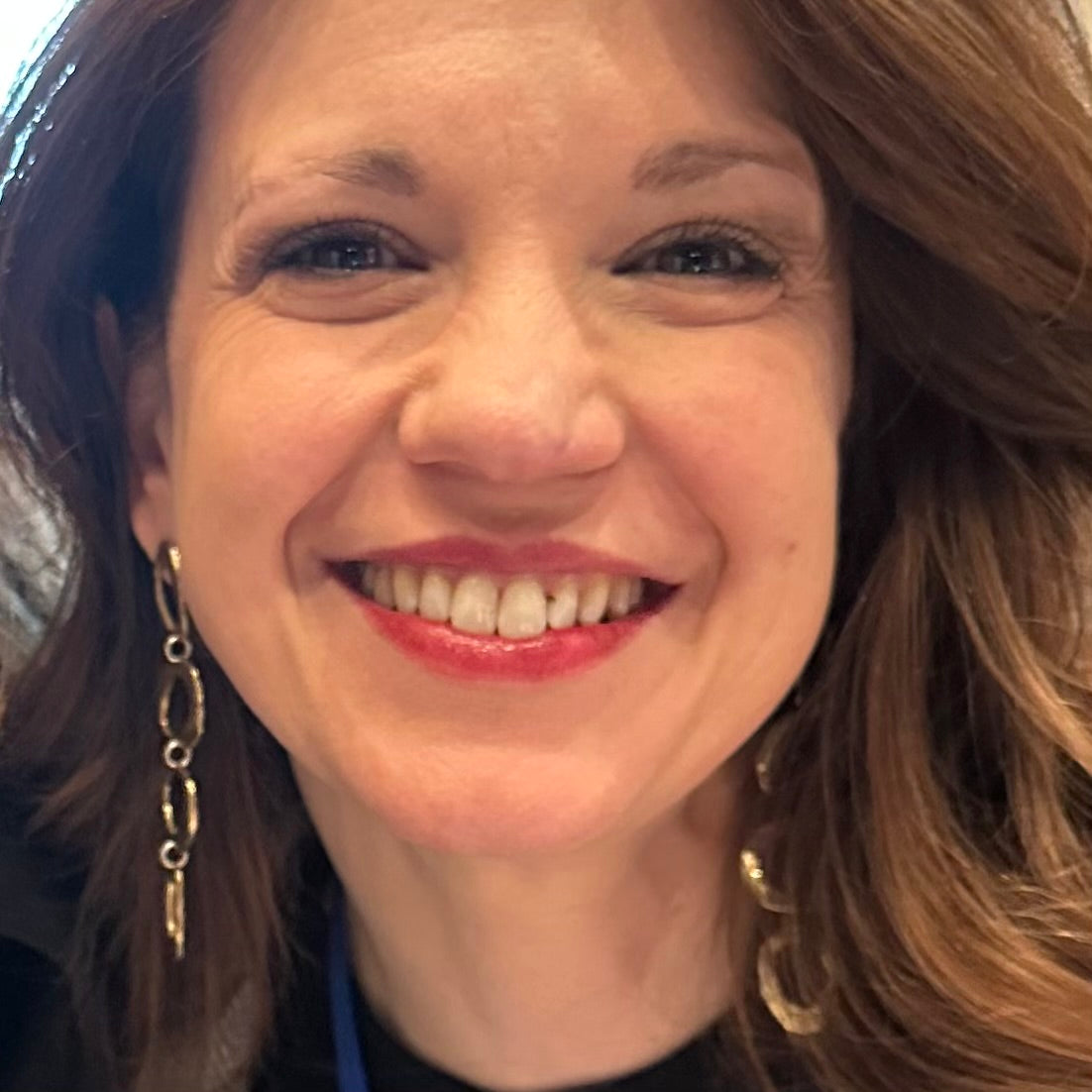 Mystic Statement Drop Earrings on person 