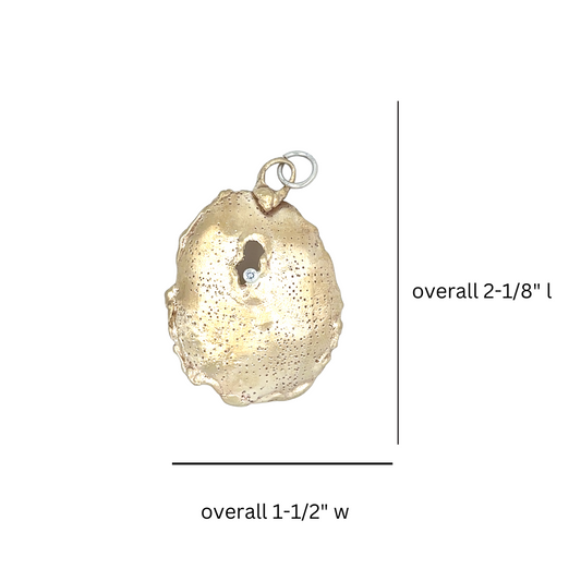 Awaken Talisman Pendant in Bronze