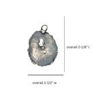 Awaken Talisman Pendant in Silver measurements