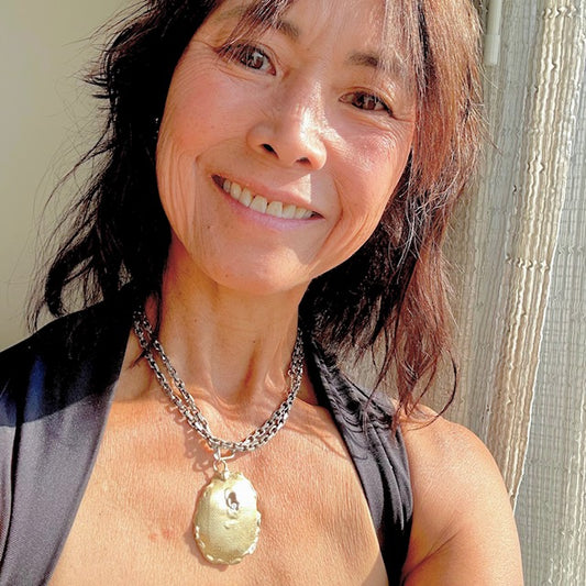 Awaken Talisman Necklace in Bronze