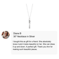 30" Necklace in Silver