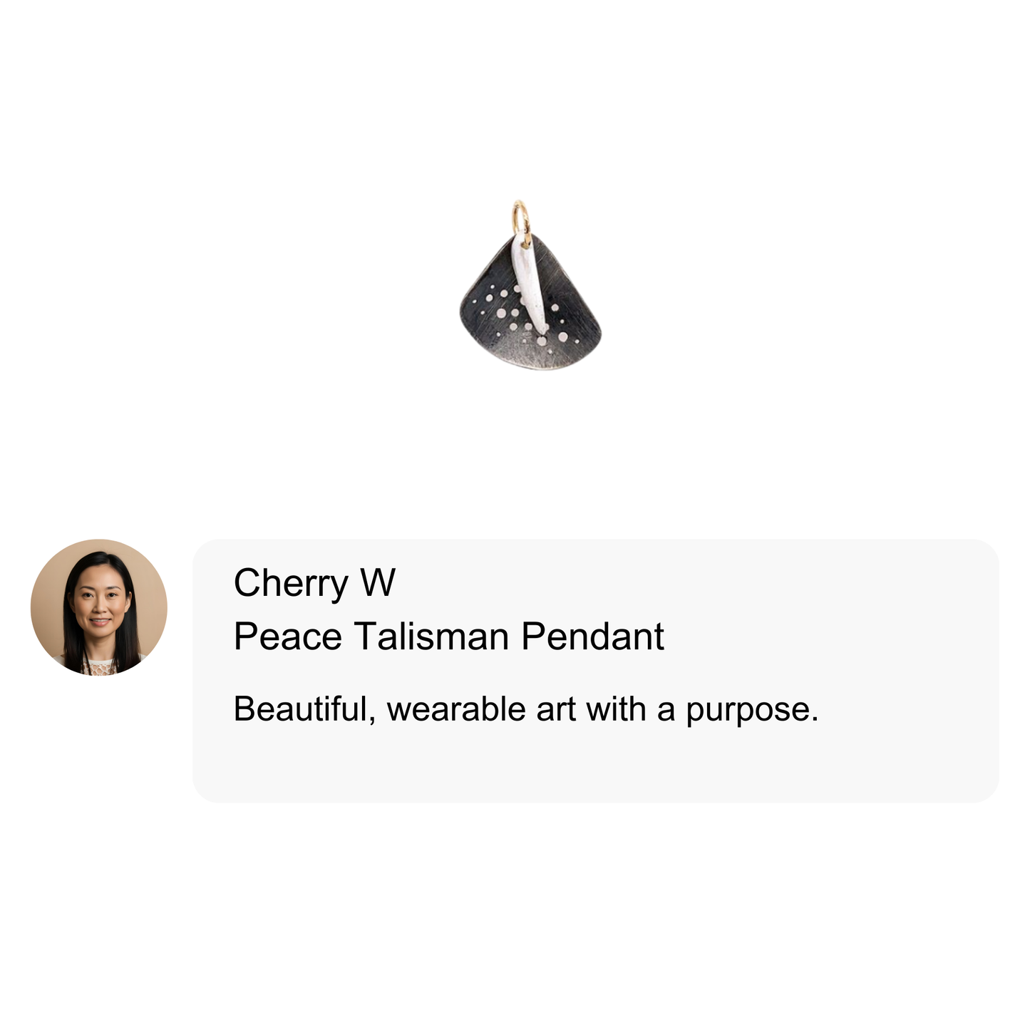 Peace Talisman Pendant