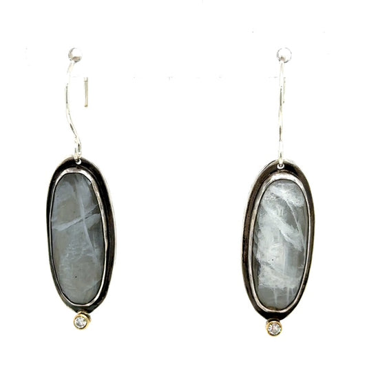 VIP Pyrite Drop Earring #1