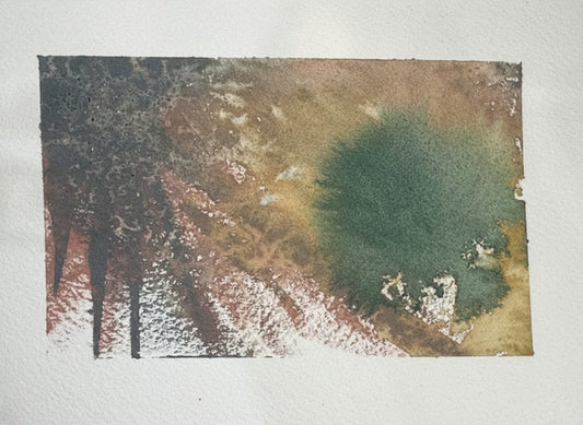 Drift 1 Watercolor original by Ann Chikahisa.