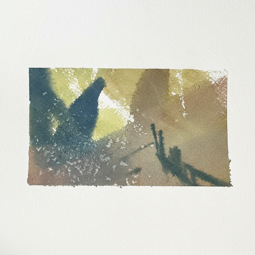 Ember 2 Watercolor original by Ann Chikahisa.