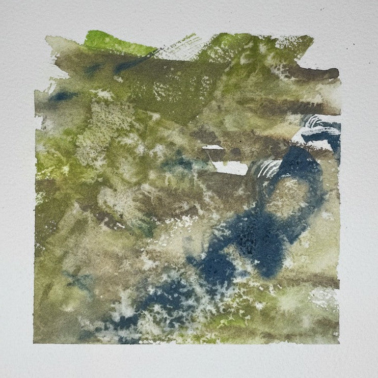 Flow 4 Watercolor original by Ann Chikahisa.