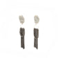 Experience the gentle allure of Whidbey Island's hidden waterfalls with our Cascade Studs. They capture the essence of water's delicate journey from stone to sea, embodying the island's secret, shimmering cascades.

Each stud features a small, intricately textured piece that evokes the rugged beauty of Whidbey's rocky outcrops. The surface mirrors the weathered stones shaped by centuries of flowing water and catches the light much like sunlight playing on rippled water, adding a subtle sparkle.