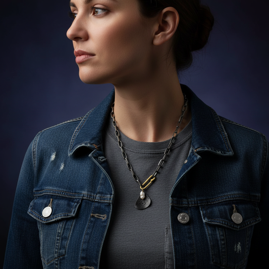 Bring out your inner wisdom- this Talisman helps you to manifest your deepest wisdom and connect with your gut feelings and inner truth. This Talisman features a beautiful fresh water pearl and will build up your confidence to believe in yourself. You’ve got this!