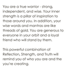 Warrior Talisman Necklace meaning