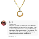 Customer review of the Ascendant Talisman Pendant