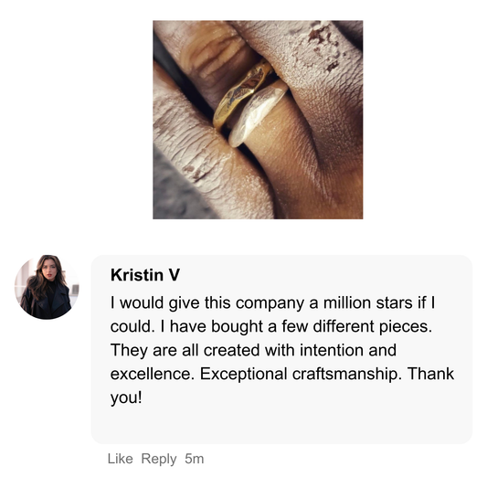 Element Ring in Bronze