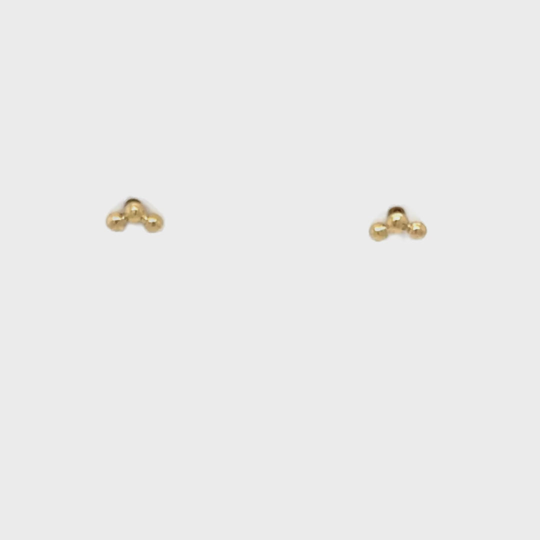 Video of Hoshi Stud Earrings