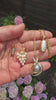 Four of the necklaces from the Chikahisa Ancestor Collection 