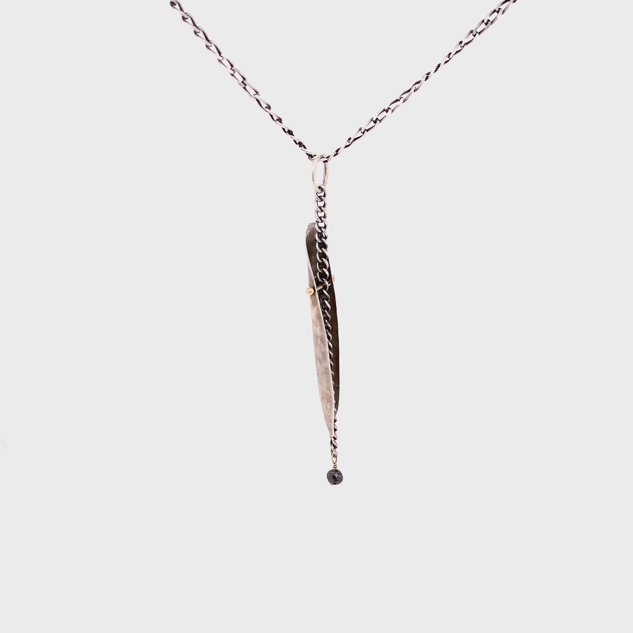 Video of Strength Talisman Pendant with Black Diamond