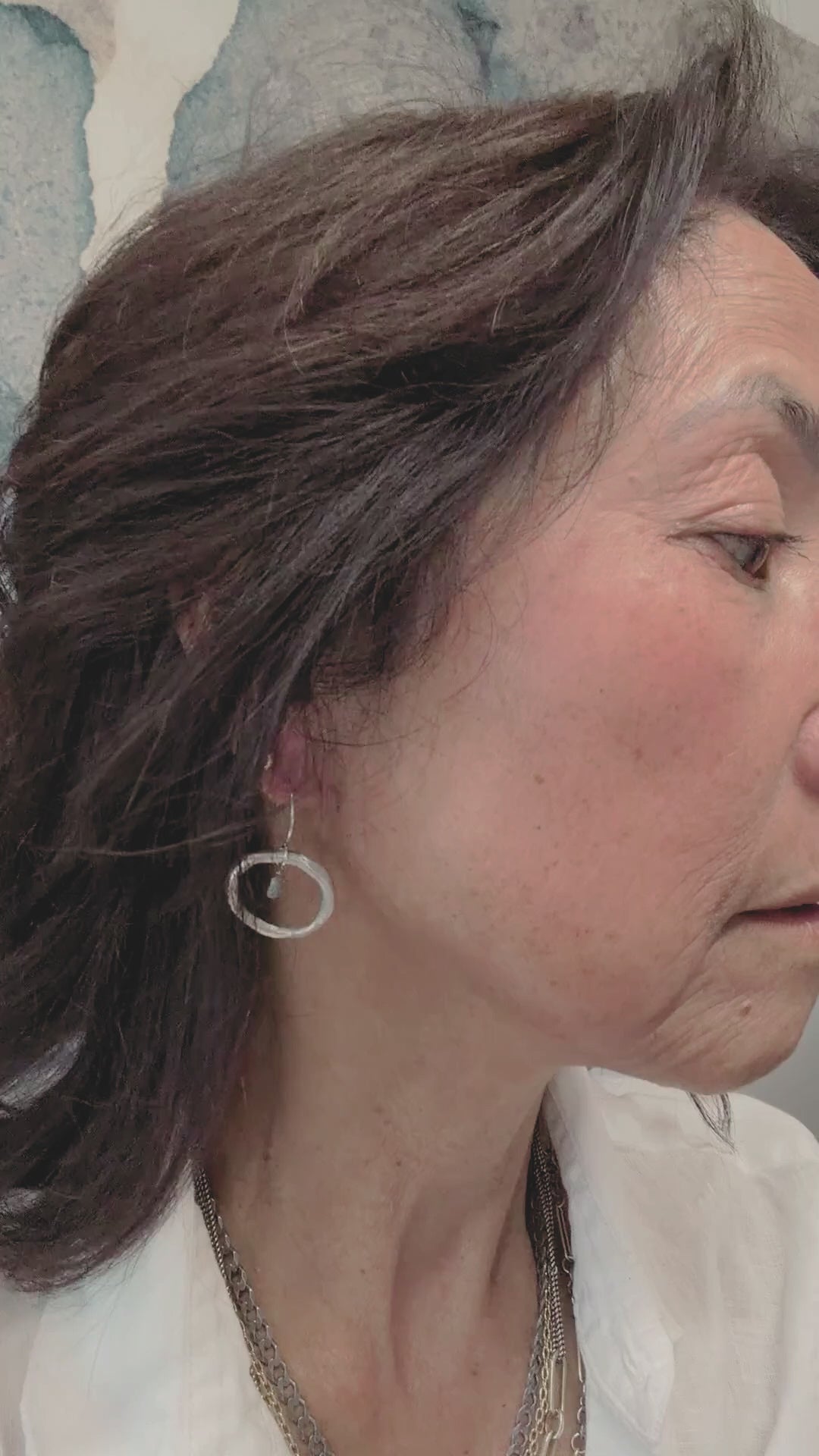 Video of Diamond Orbit Earring 