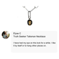 Customer Review of Truth Seeker Talisman Necklace 