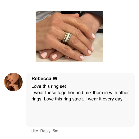 Trinity Ring Stack