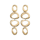 A bold fusion of ancient symbolism and contemporary design. The Mystic Statement Earrings feature intricate patterns inspired by mystical traditions, meticulously crafted in rich, warm bronze or sparkling silver. Each earring is a miniature work of art, with textures and details that catch the light and draw the eye. The substantial yet balanced design ensures a comfortable wear, while making a dramatic statement. 