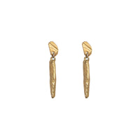 Bronze Stick Drop Earring