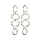 A bold fusion of ancient symbolism and contemporary design. The Mystic Statement Earrings feature intricate patterns inspired by mystical traditions, meticulously crafted in rich, warm bronze or sparkling silver. Each earring is a miniature work of art, with textures and details that catch the light and draw the eye. The substantial yet balanced design ensures a comfortable wear, while making a dramatic statement. 