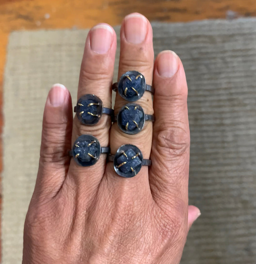 Harvest Moon Sapphire Ring