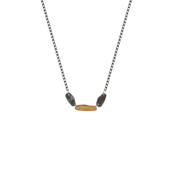 Bronze Choker Necklace-Chikahisa Studio
