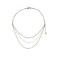 A delicate and stunning necklace! Get the look of layers in one simple beauty. 