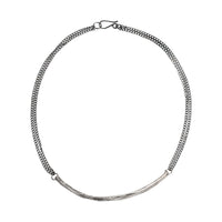 Silver Bar Necklace