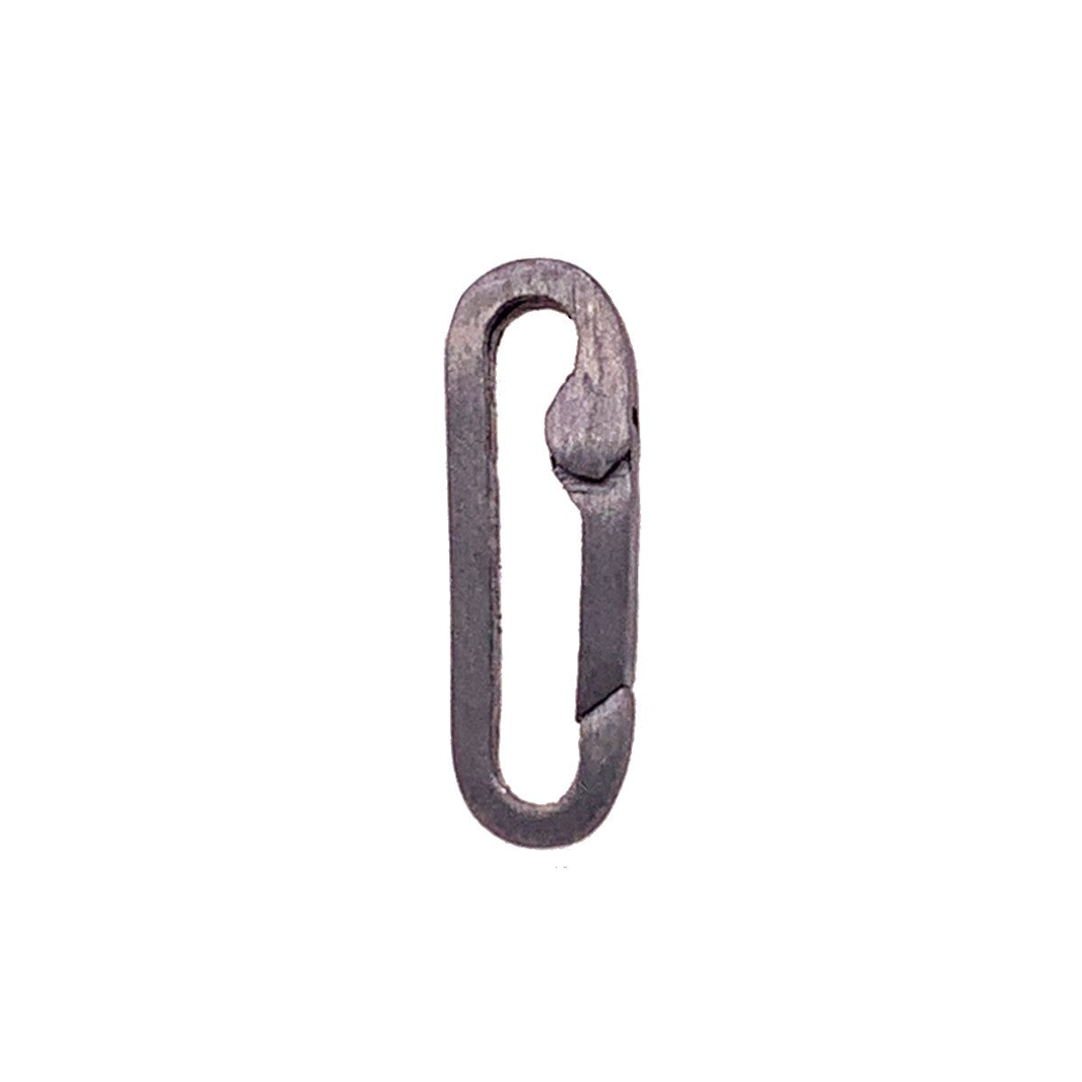 The Paper Clip Connector is made of solid oxidized sterling silver and designed to easily add your Talisman Pendants. 